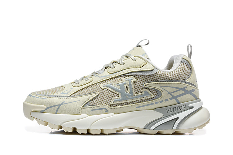 Louis Vuitton LV Runner Tatic Sneakers in Beige and Grey