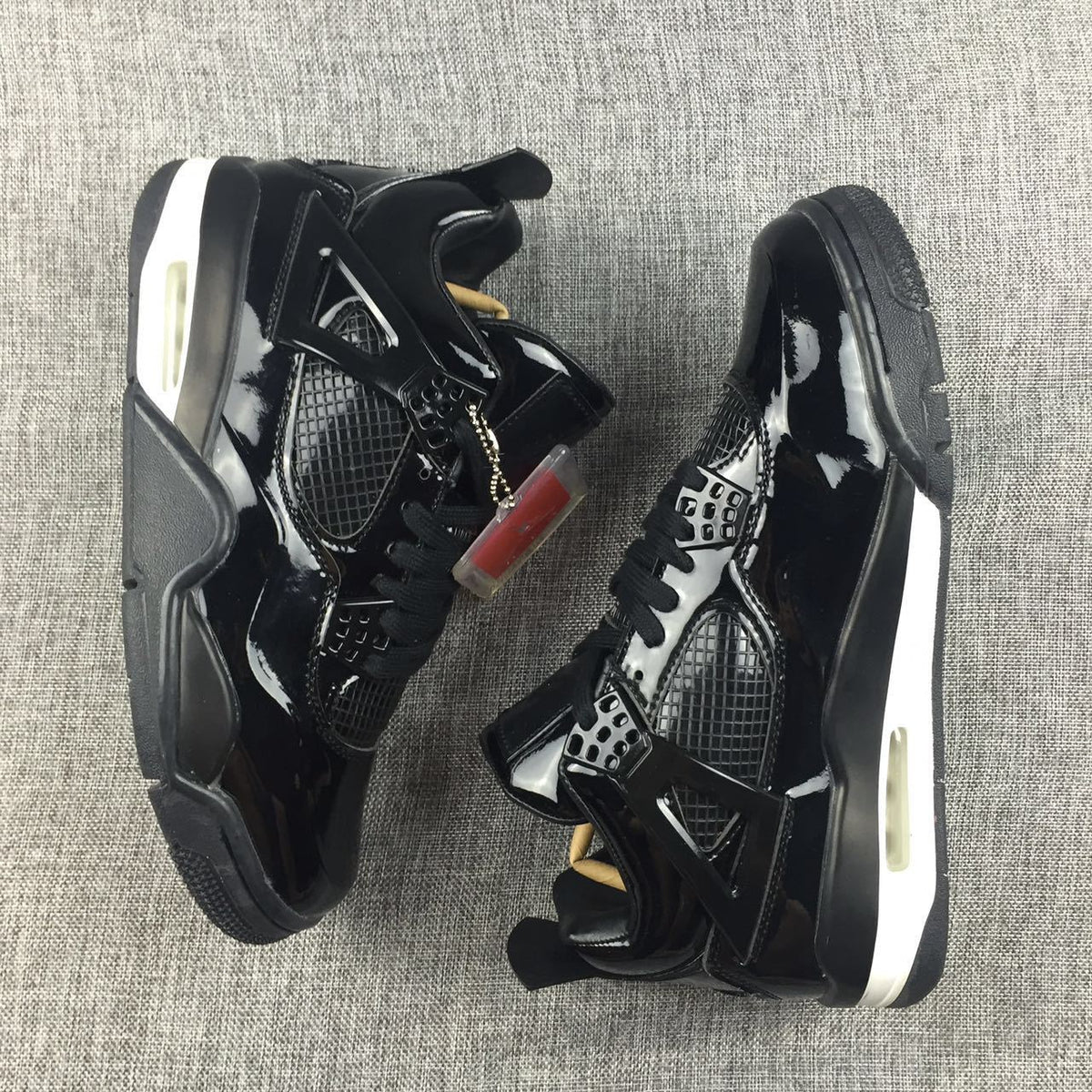 Jordan Air Jordan 4 Black High-Top Sneakers
