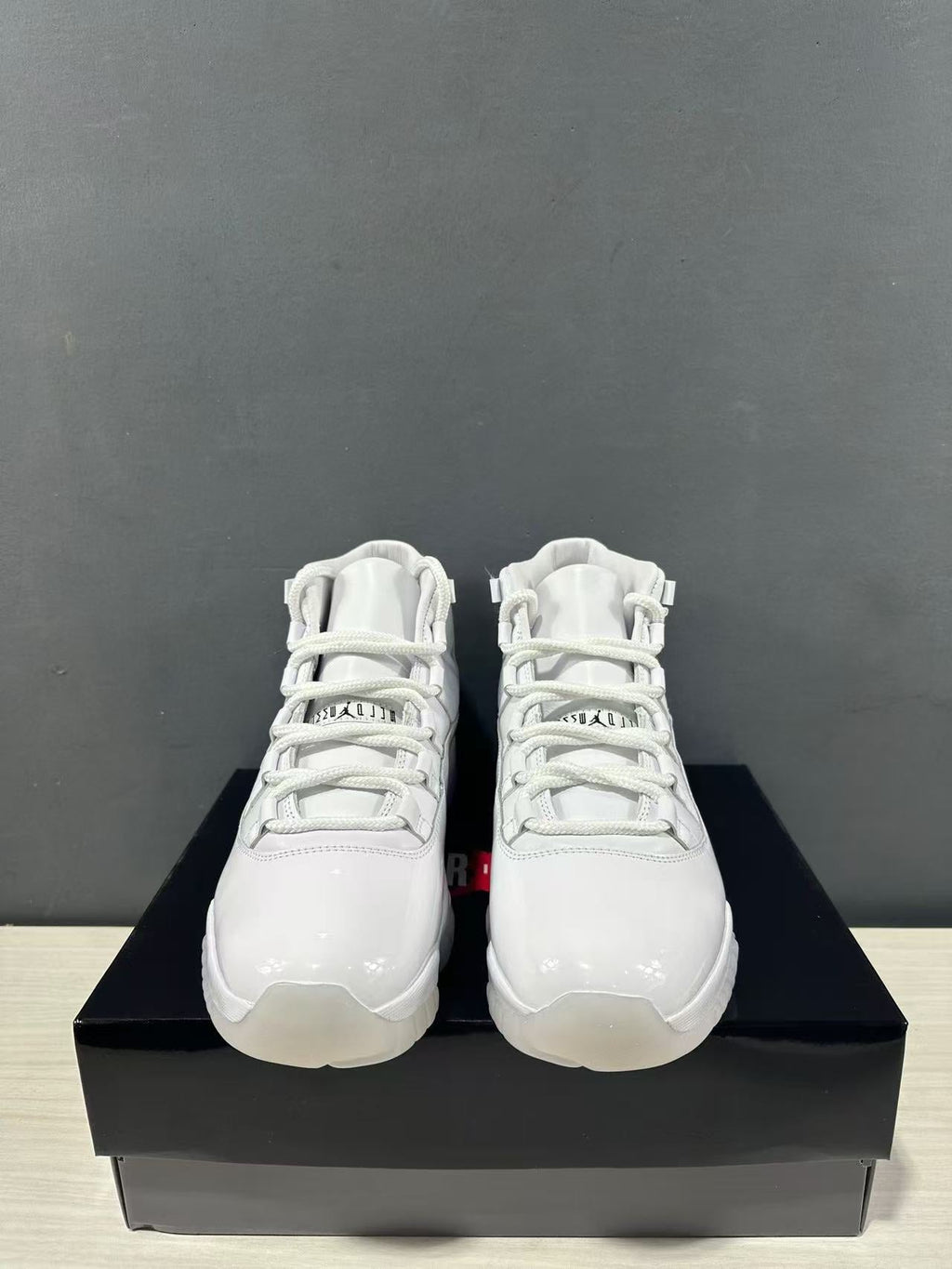 Jordan Air Jordan 11 Retro White High-Top Sneakers
