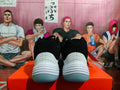 Nike Black and White Basketball Sneakers