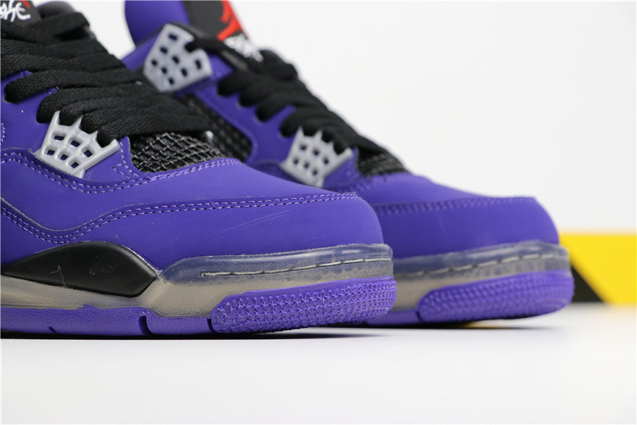 Jordan Air Jordan 4 Retro Levi's Purple Black Sneakers