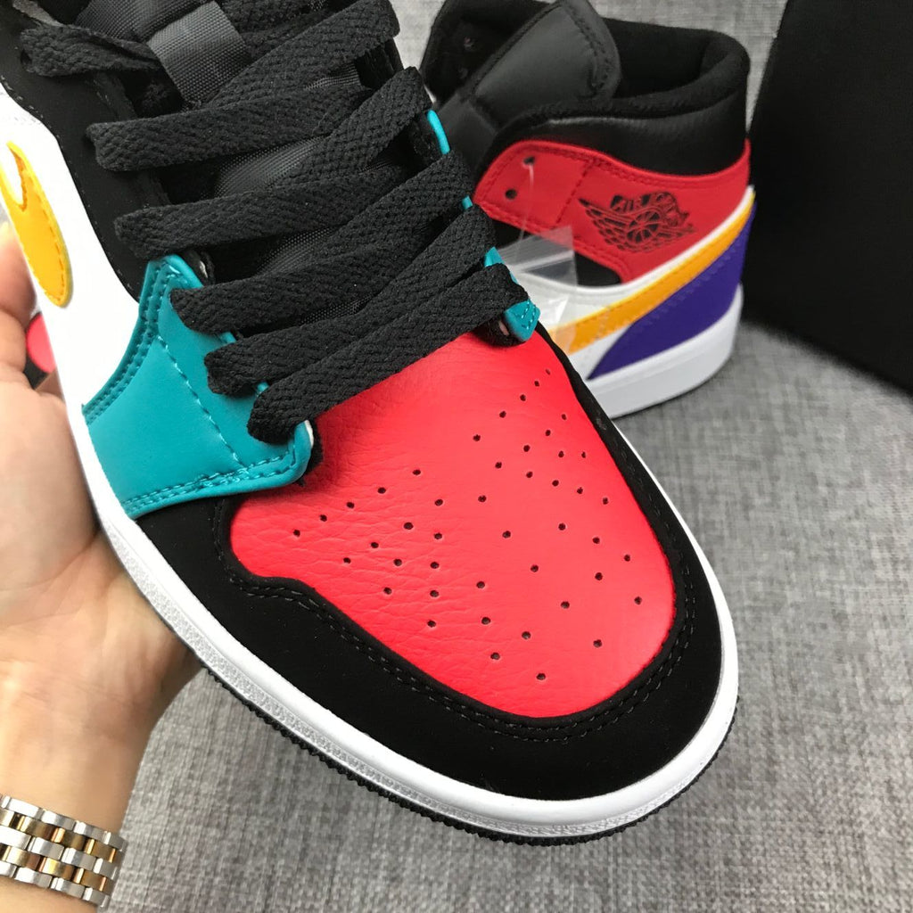 Jordan Air Jordan 1 Mid Multicolor Sneakers