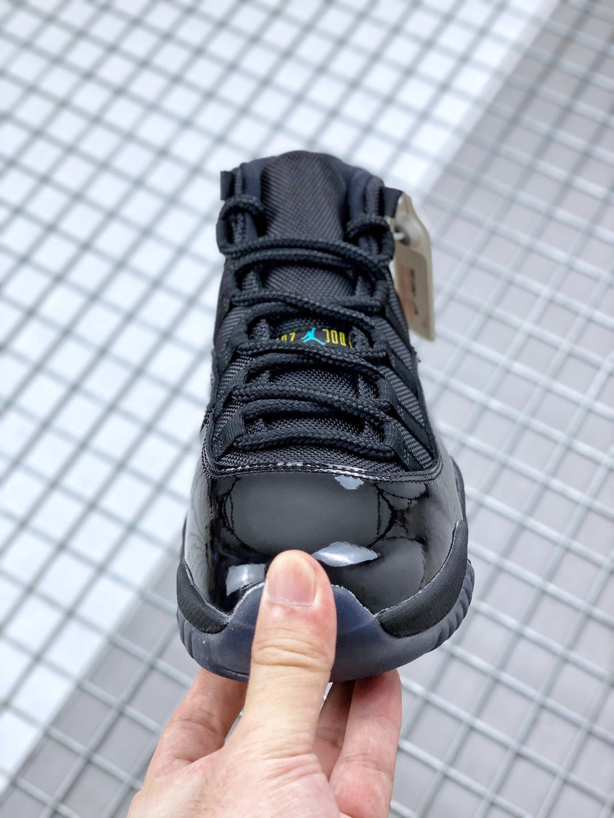 Jordan Air Jordan 11 Retro Gamma Sneakers Black Blue 378037-006