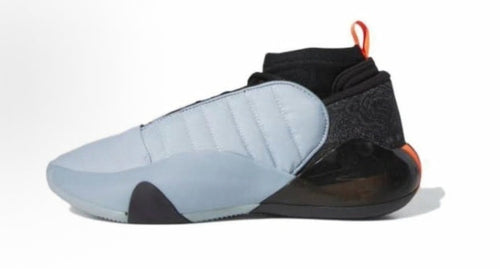 838-10 Gray and Black High-Top Sneakers IE9249