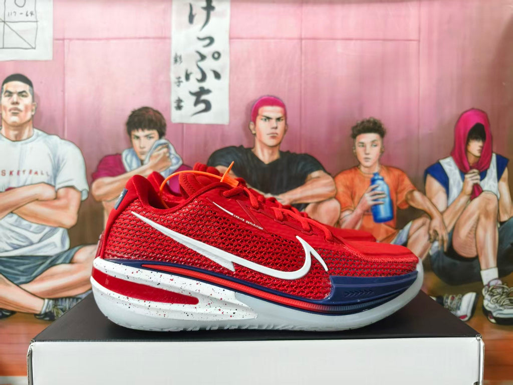 Nike Basketball Shoes Red White and Navy USA Edition