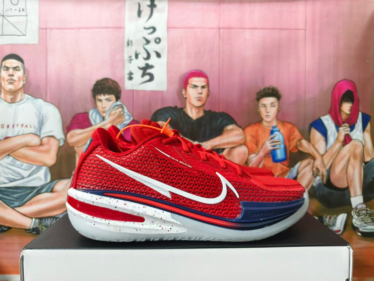 Nike Basketball Shoes Red White and Navy USA Edition