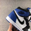 Air Jordan 1 Retro Fragment High Sneakers Black White Blue
