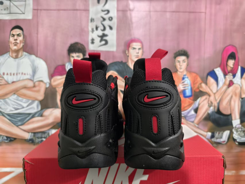 Nike Black and Red Sneakers