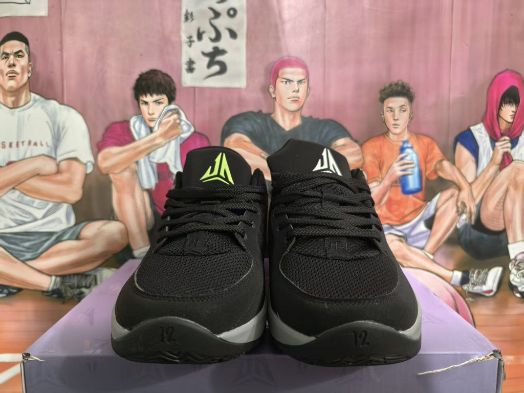 Nike Black and Gray Low-Top Sneakers