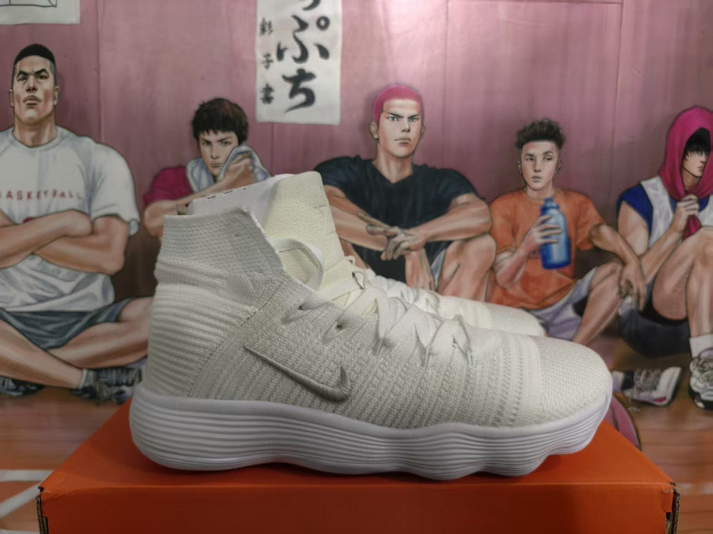 Nike White High-Top Basketball Sneakers
