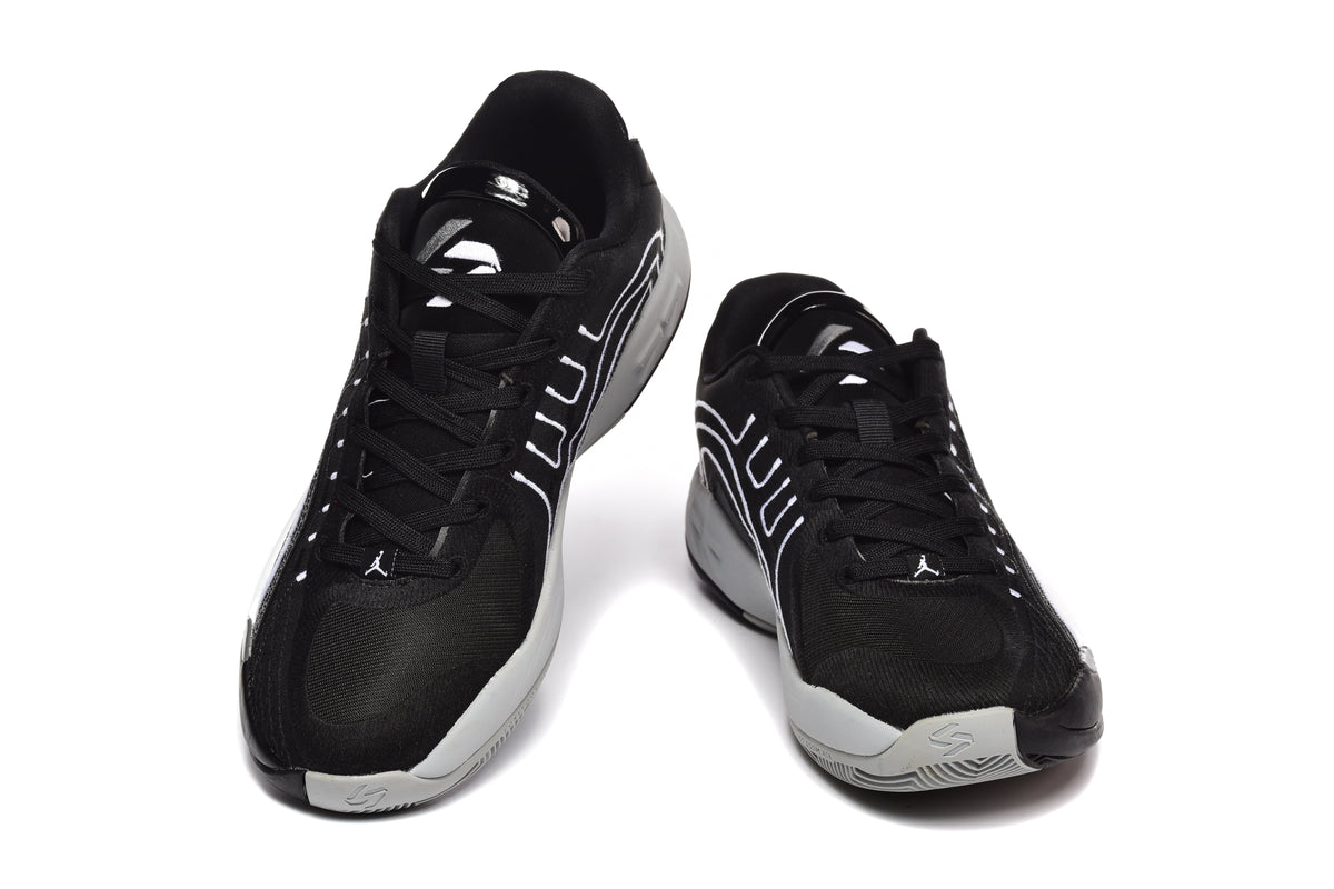 Jordan 921 Black and White Basketball Sneakers