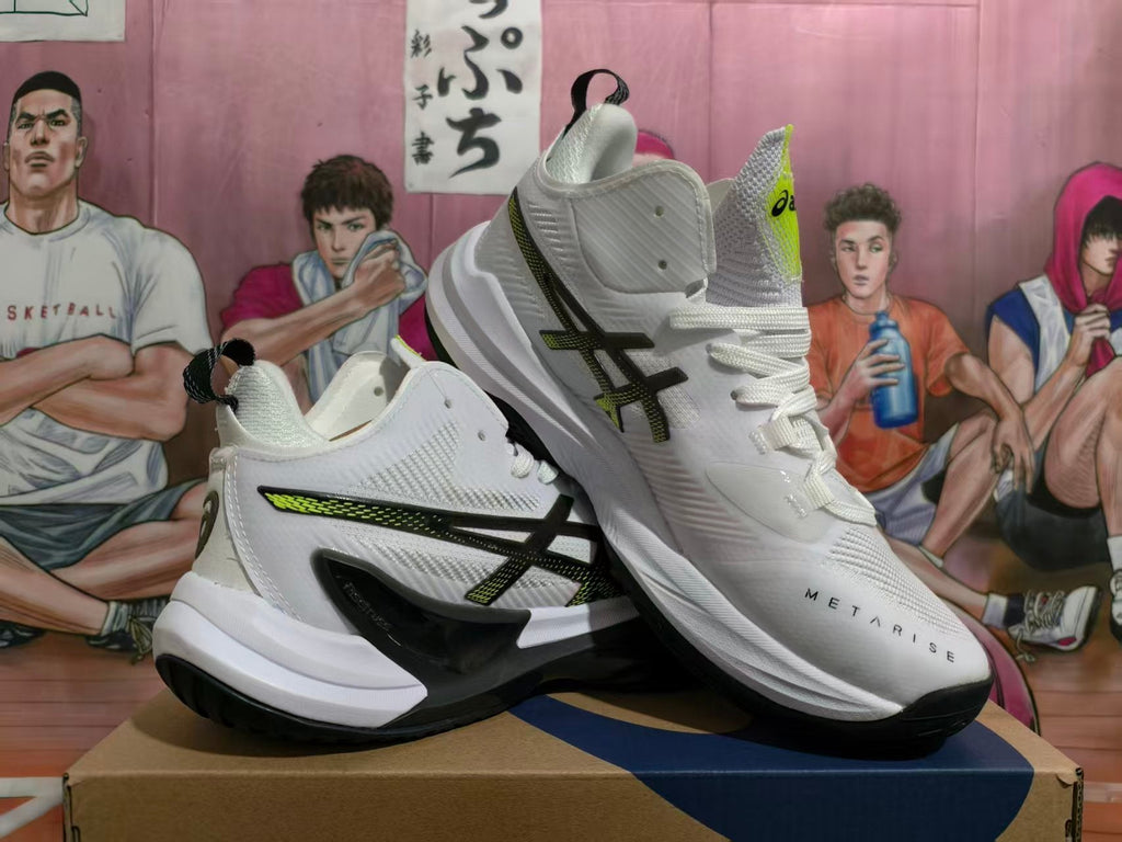 ASICS METARISE Volleyball Shoes White Black