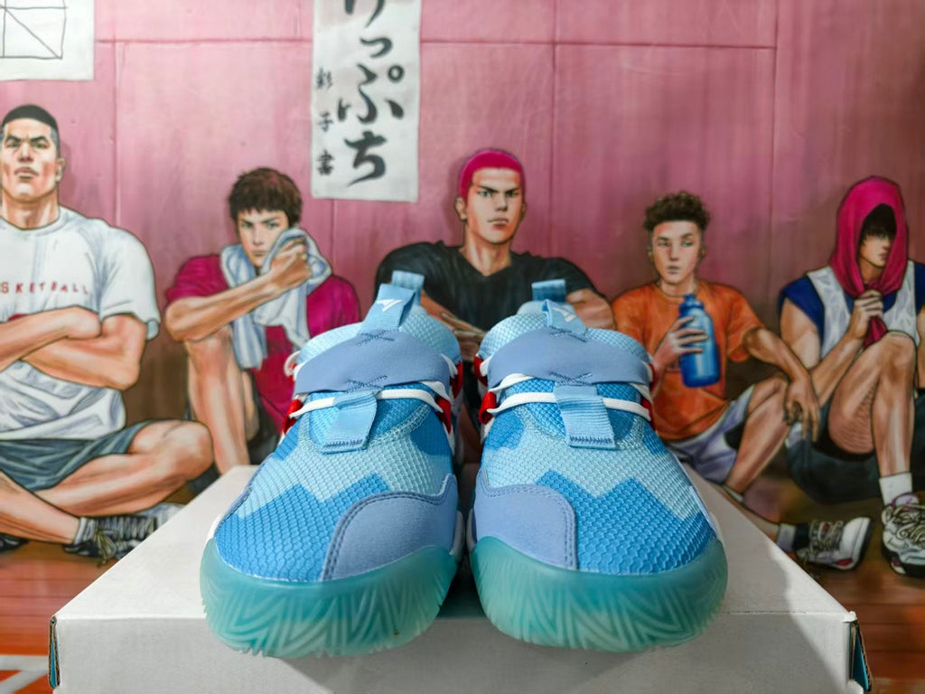 Adidas Basketball Shoes in Blue and White