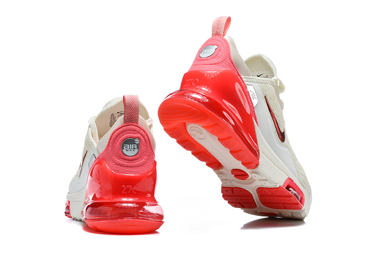 Nike Air Max 270 Premium Sneakers White and Red