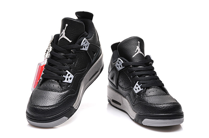 Jordan Air Jordan 4 Black Grey Sneakers 314254-003