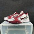 Nike Kobe High School Basketball Sneakers Silver Red