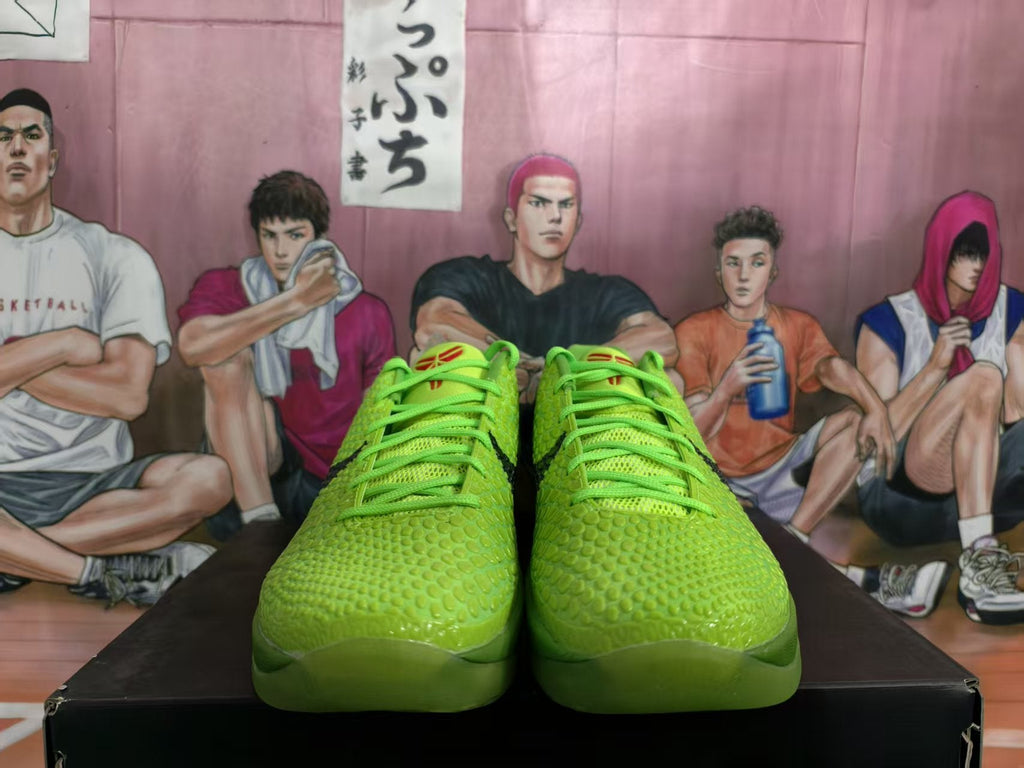 Nike Green Hornet Green Basketball Sneakers