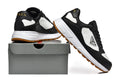 Prada Black and White Logo Low-Top Sneakers