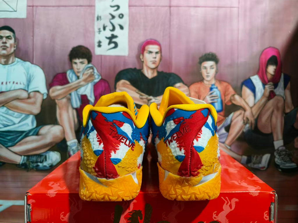 Nike Basketball Sneakers Orange Multicolor