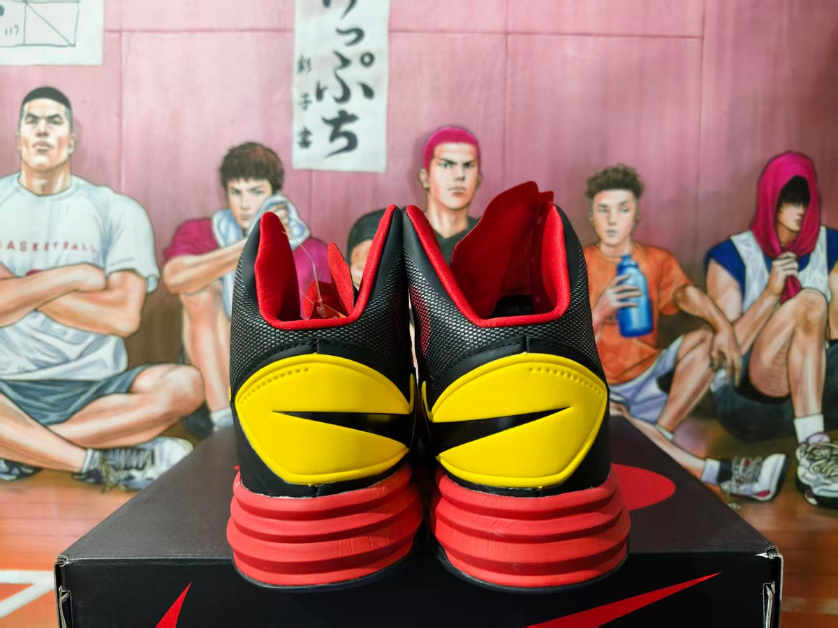 Nike Kyrie 2 Basketball Shoes Black Yellow Red