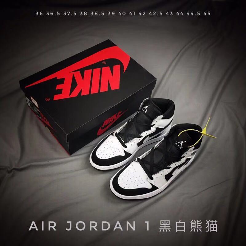 Jordan Air Jordan 1 High Black White Panda Sneakers