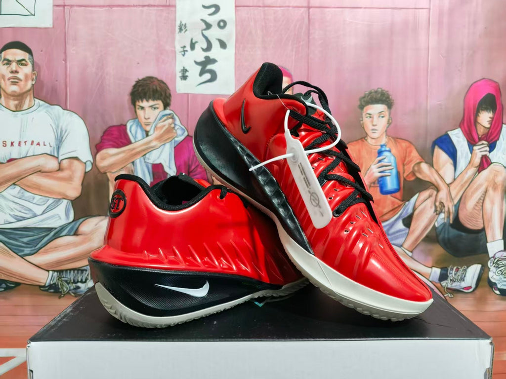 Nike GT Basketball Shoes Red and Black