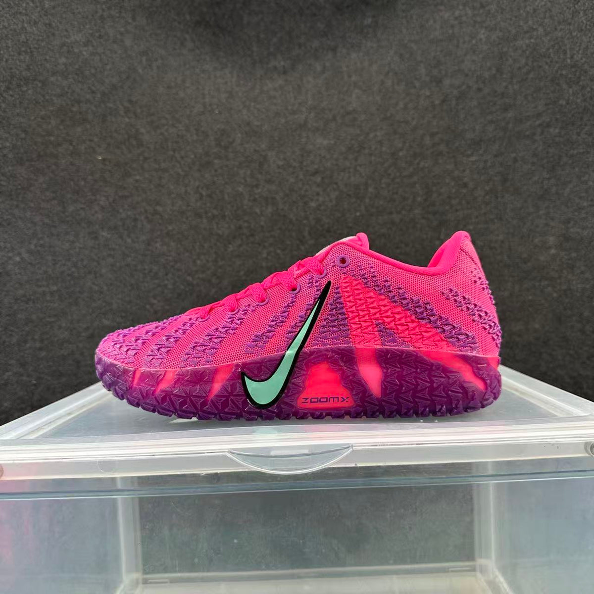 Nike ZoomX Basketball Shoes in Pink and Purple