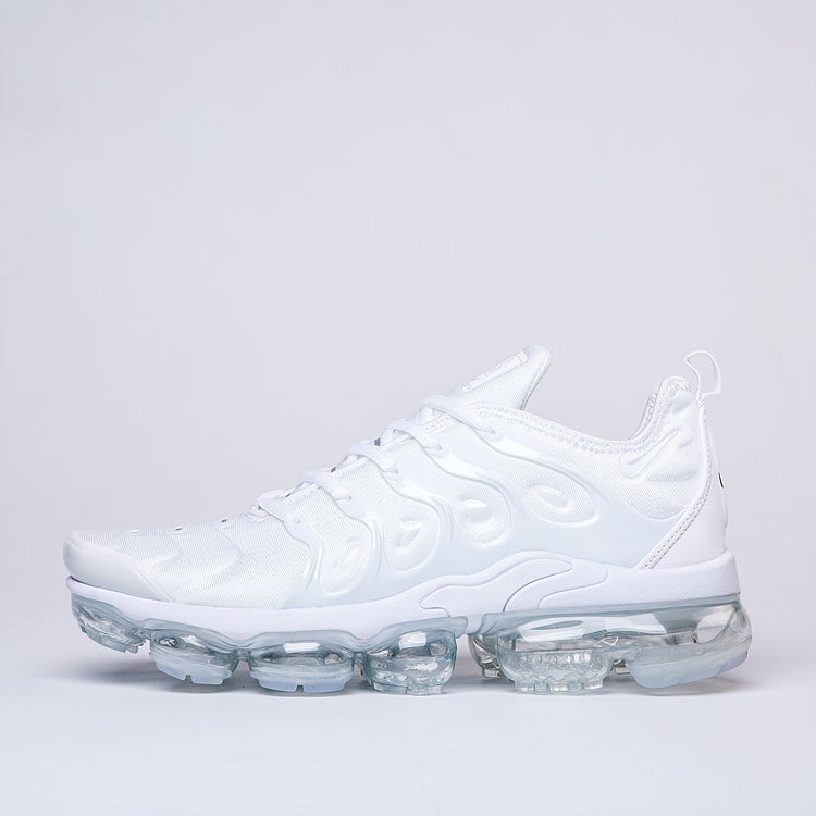 Nike TN-2 White Sneakers with Clear Cushioned Sole