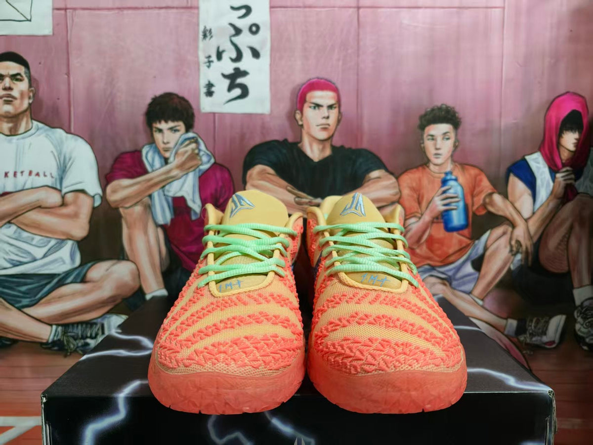 Nike Basketball Sneakers Orange-Red