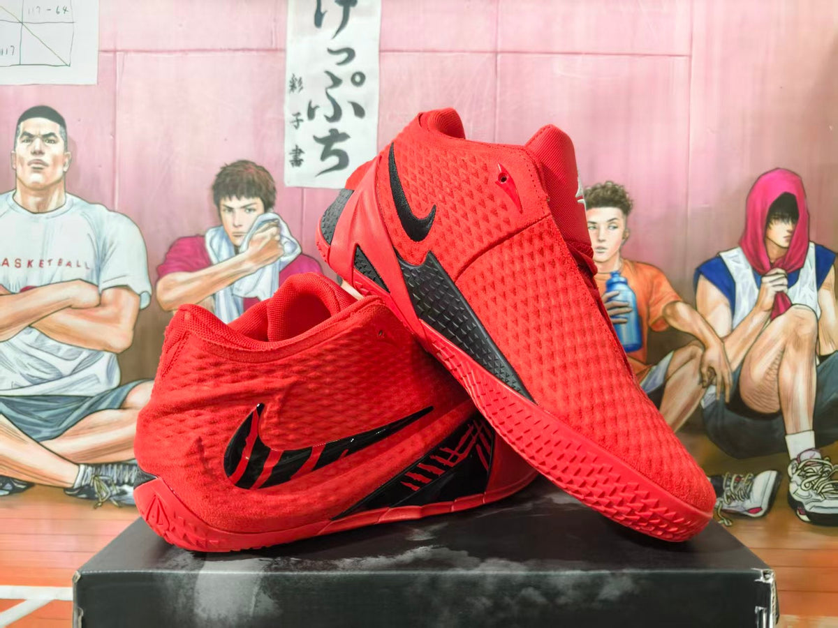Nike LeBron Basketball Shoes Red and Black