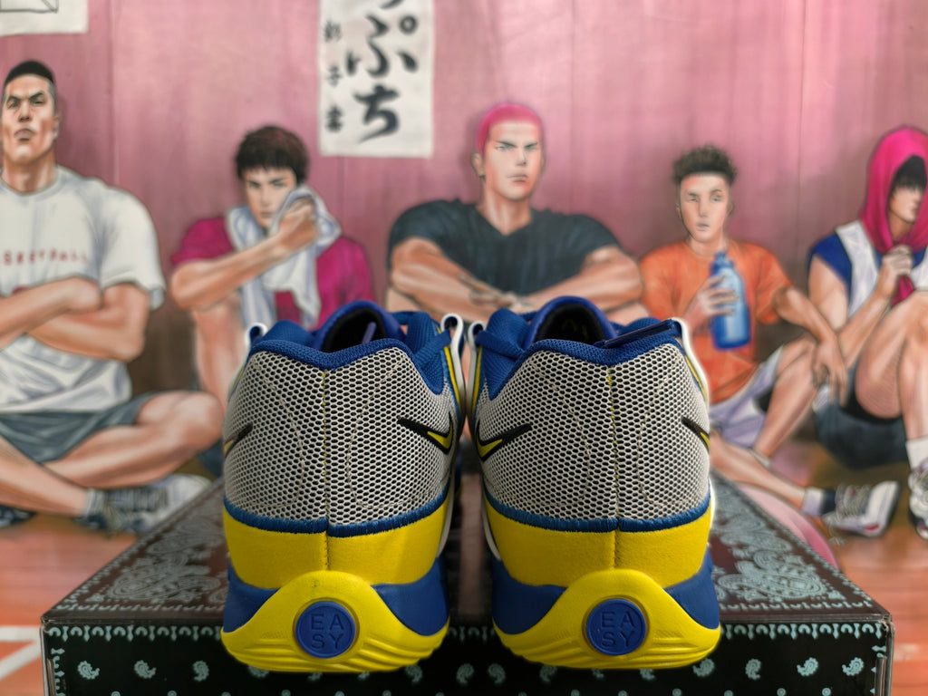 Nike Basketball Sneakers Royal Blue and Yellow