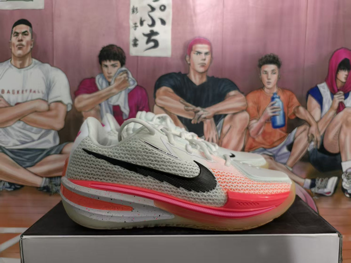 Nike Basketball Sneakers White Pink