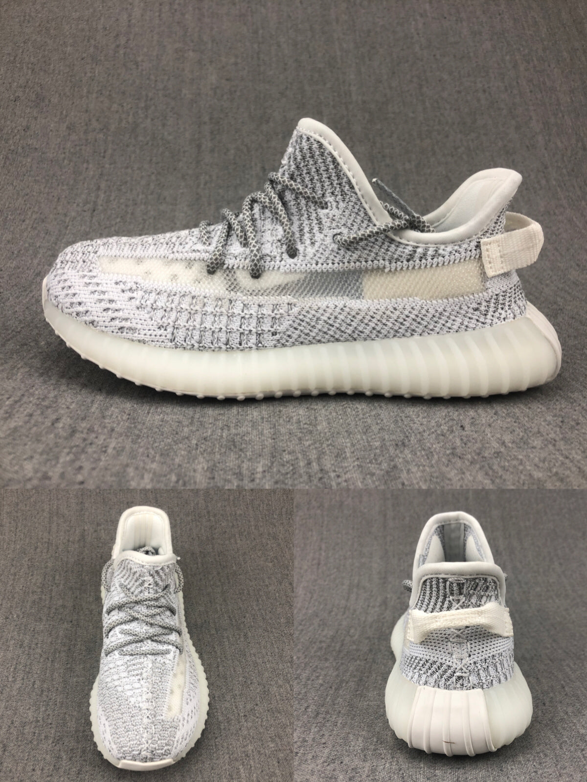 adidas Yeezy 350 V2 Kids Sneakers White Reflective