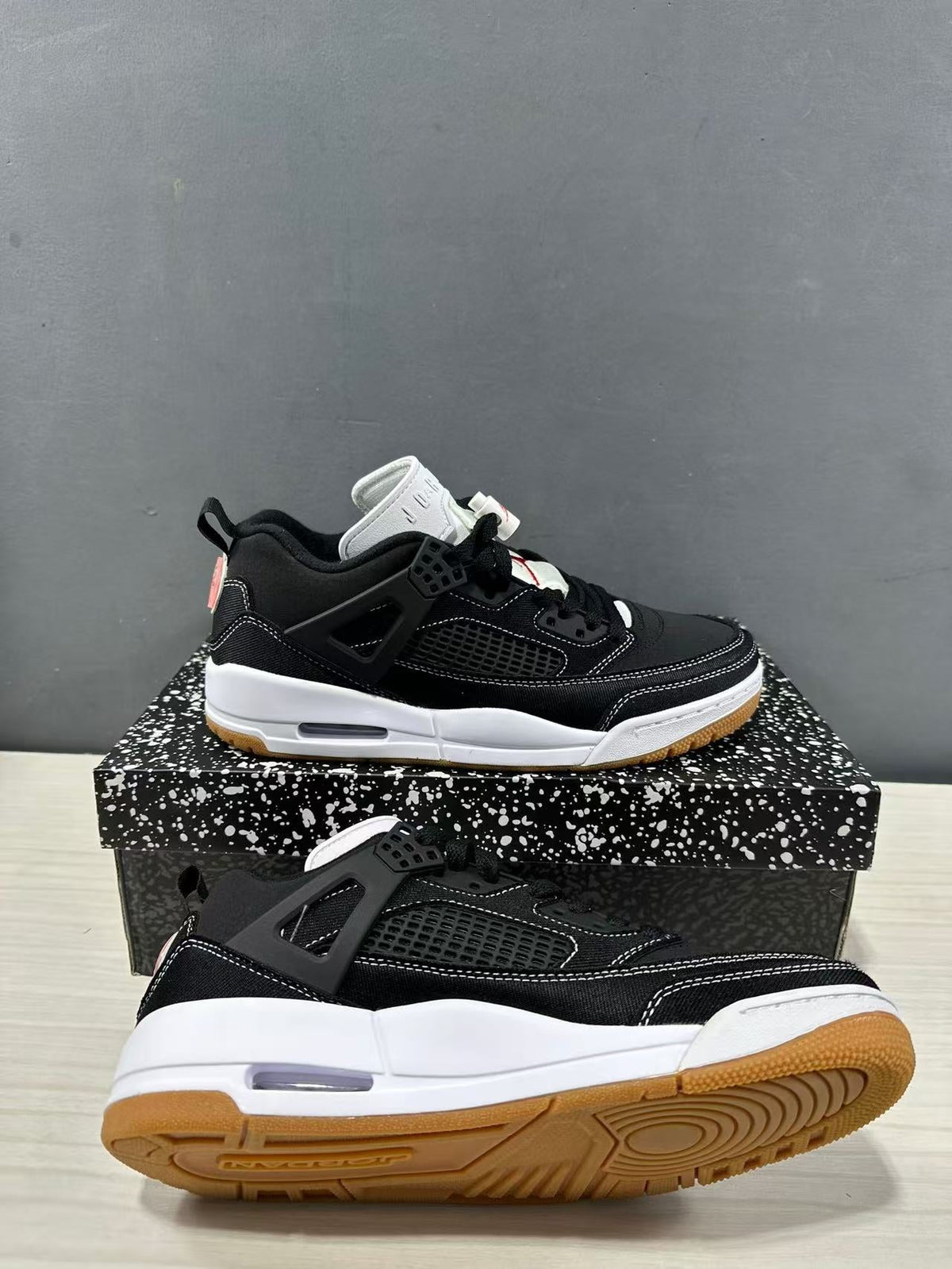 Jordan Spizike Low Sneakers Black White IR2012-001