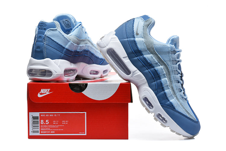 Nike Air Max 95 Blue Running-Style Sneakers