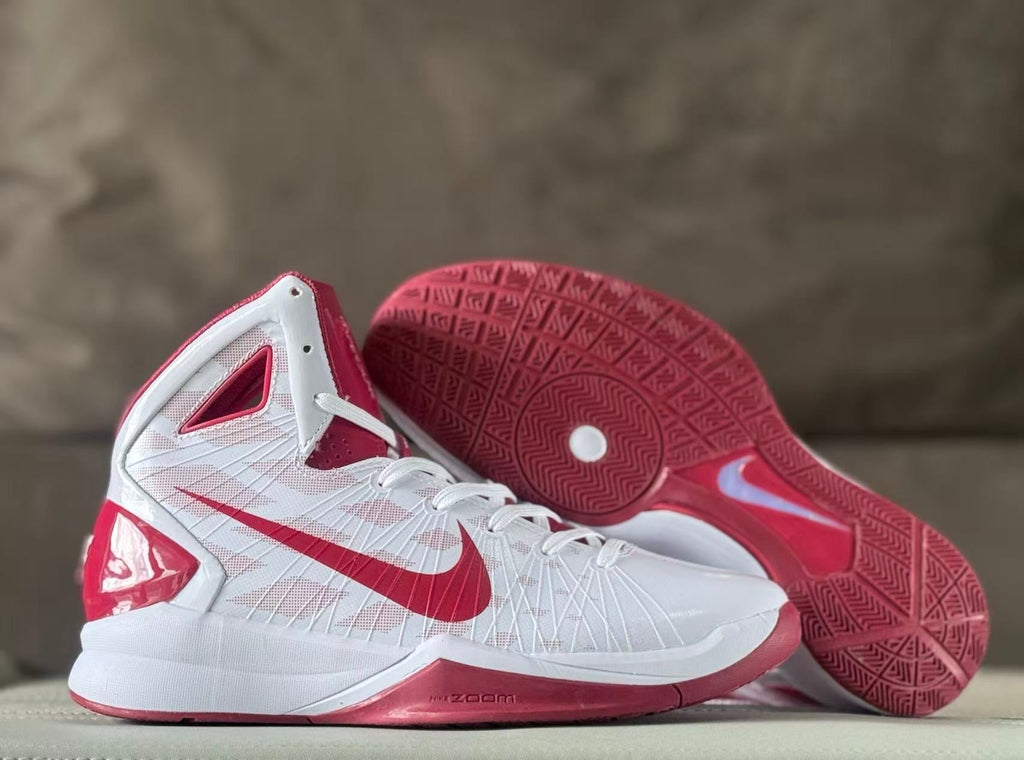 Nike Kobe 7 Basketball Shoes White and Red HD2010