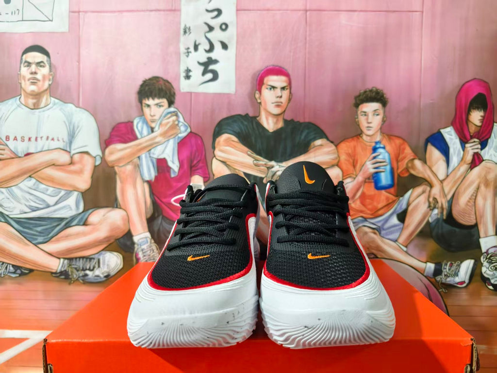 Nike Basketball Shoes White Black Red