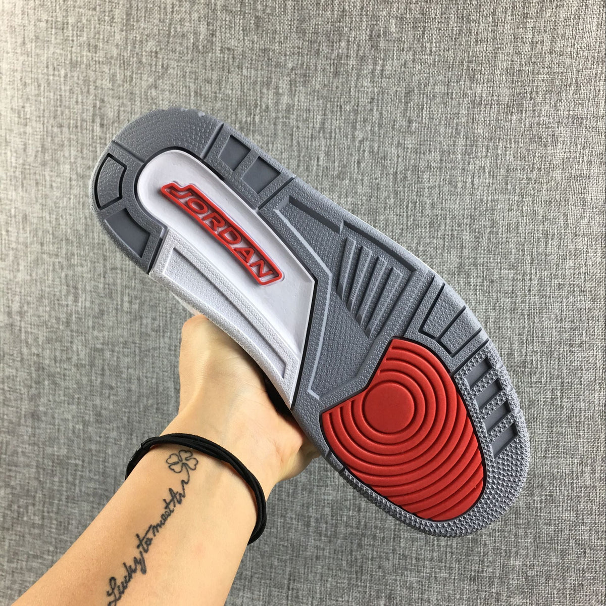 Air Jordan 3 Retro White and Blue Sneakers