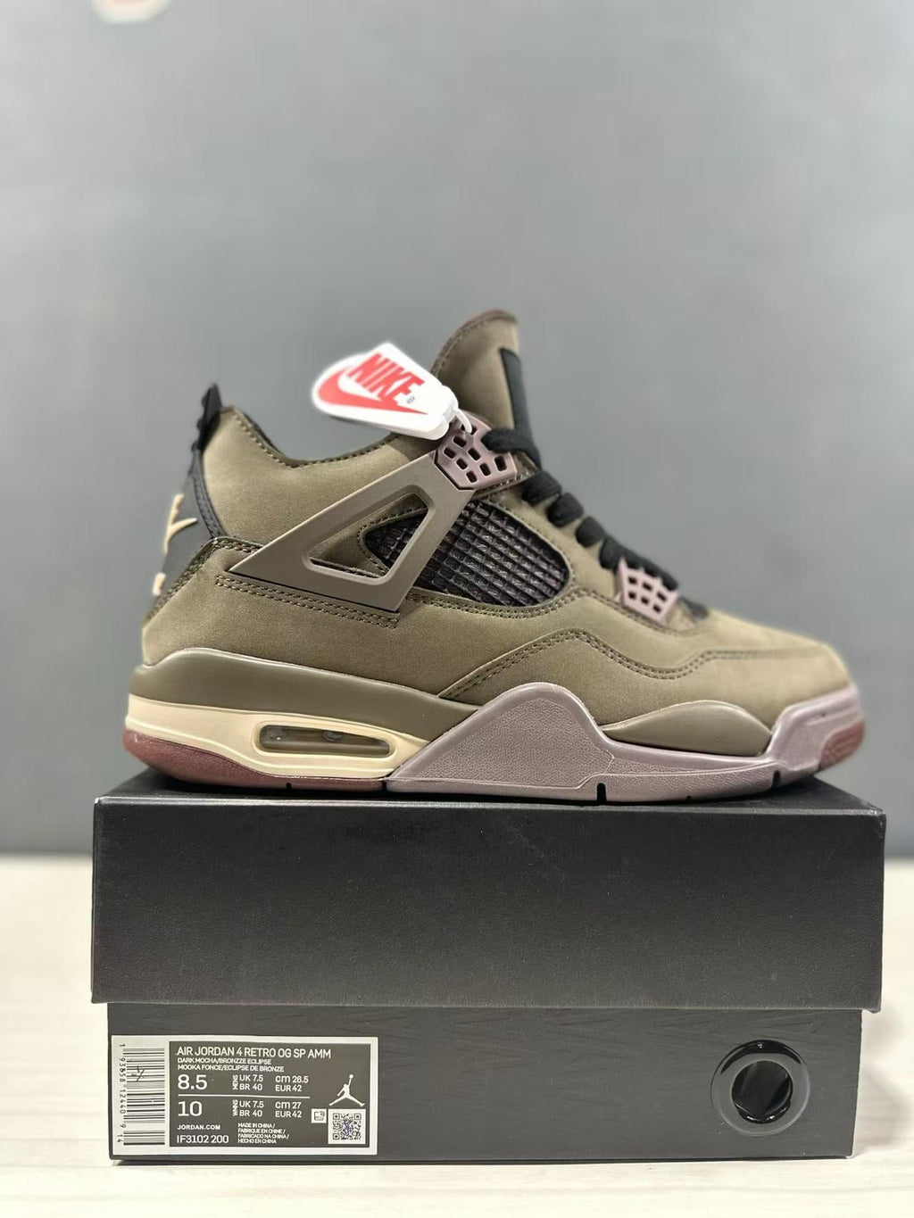 A Ma Maniére x Jordan Air Jordan 4 Retro SP Dark Mocha