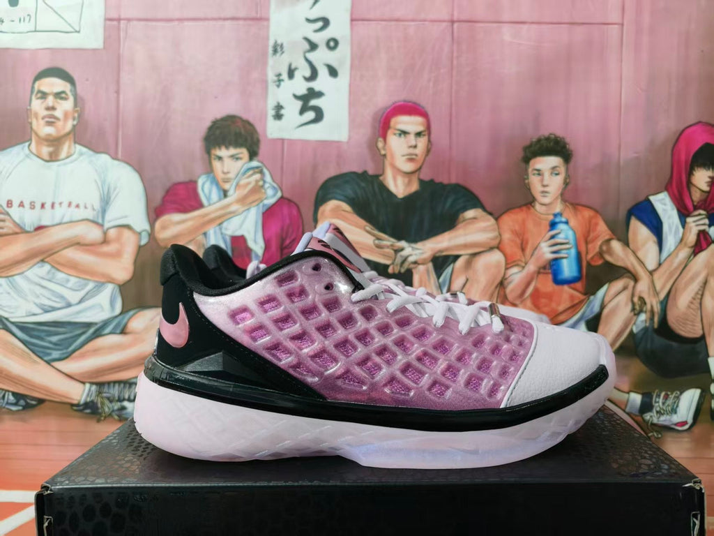Nike Basketball Sneakers Sakura Pink Black