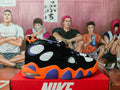 Nike Basketball Sneakers Black Orange Purple