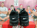 Nike Air More Uptempo Black Basketball Sneakers