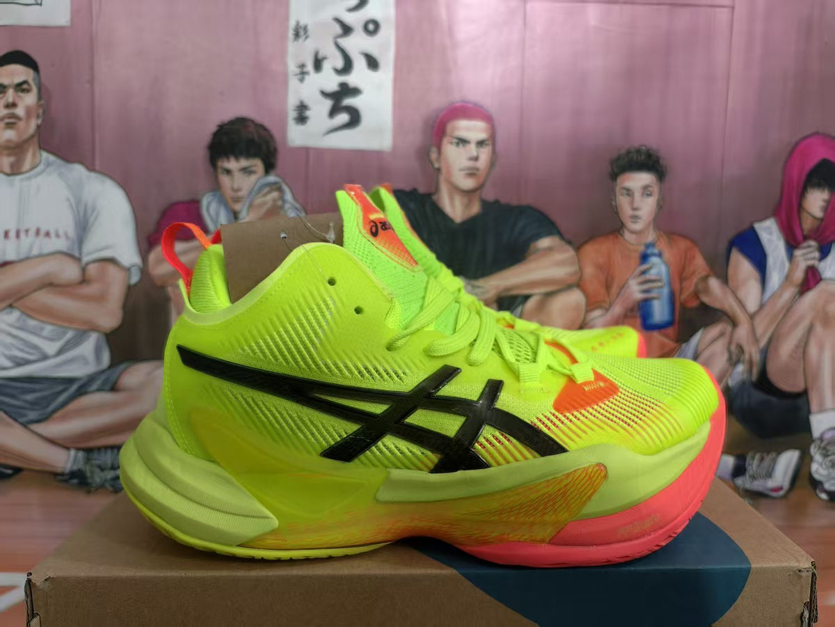 ASICS METARISE Basketball Shoes Lemon Yellow