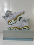 Jordan Air Jordan 6 High-Top Sneakers Paris Olympics White Gold