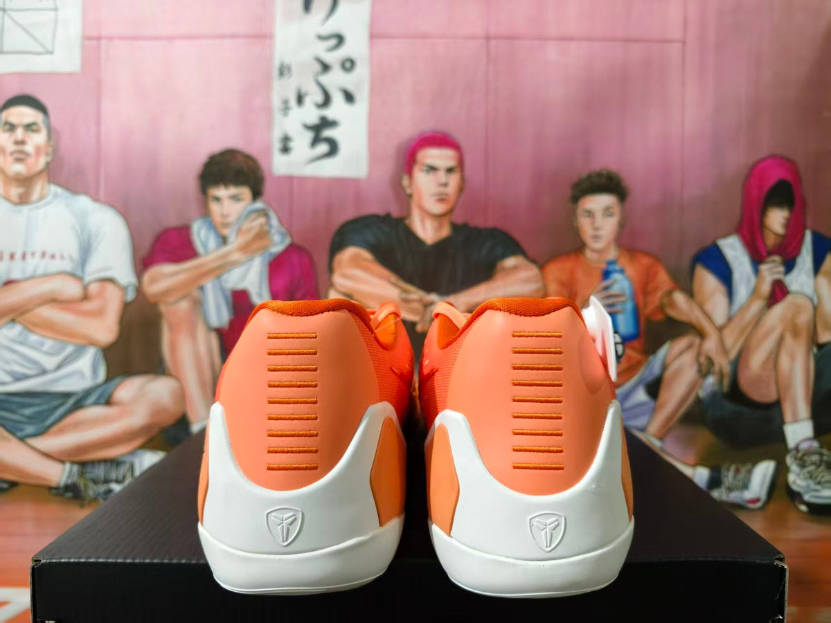 Nike Kobe Basketball Shoes in Bright Orange