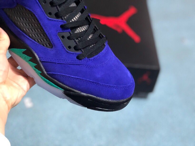 Jordan Air Jordan 5 Retro Purple Black Sneakers