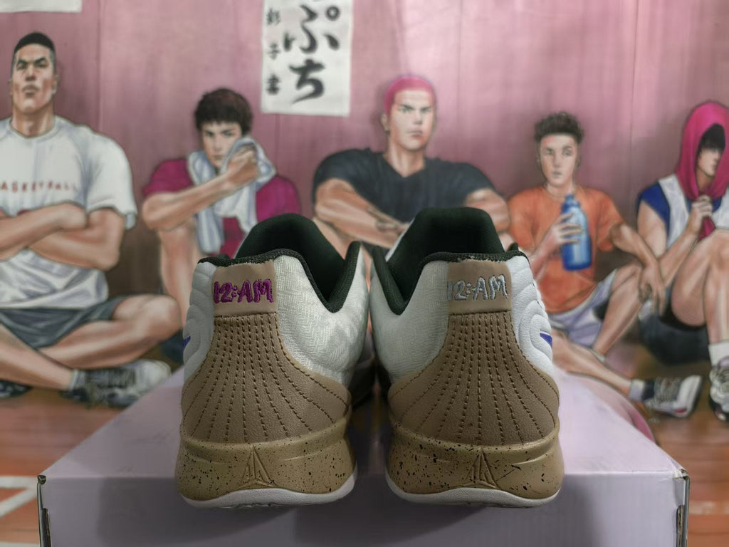 Nike JA Basketball Sneakers White Blue Tan