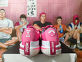 Nike Basketball Pink White Sneakers