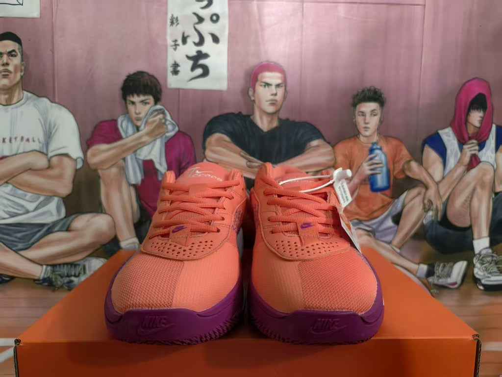 Nike Basketball Sneakers Pink and Purple