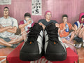 Nike Air More Uptempo Sneakers Black Silver
